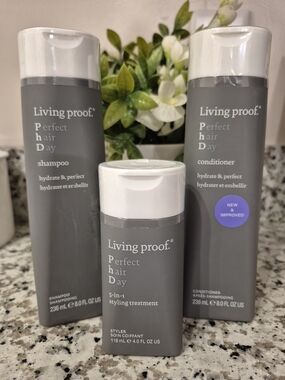Living Proof Perfect Hair Day Shampoo & Conditioner Hair Set + Styling Treatment